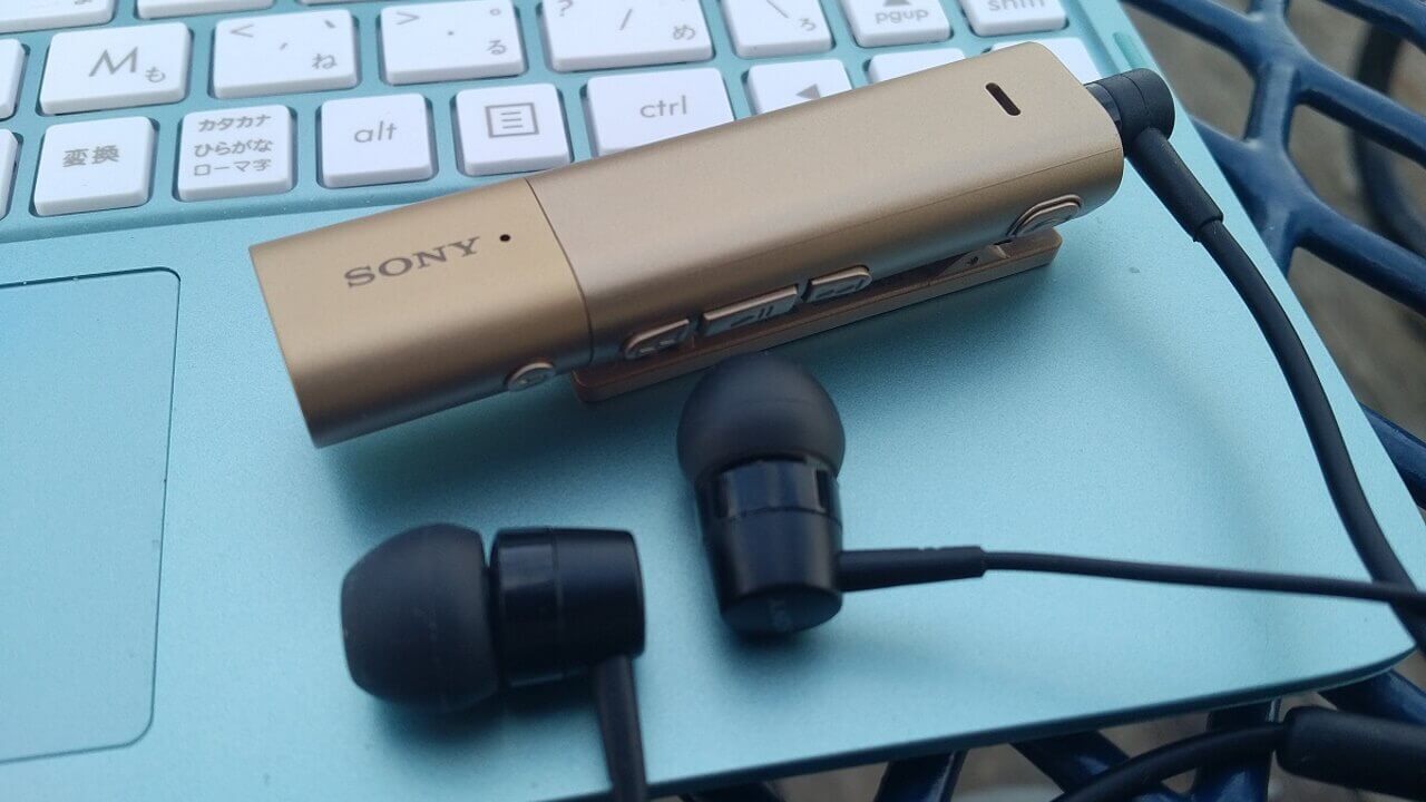 Sony Smart Bluetooth Handset「SBH54」ゴールドが届きました