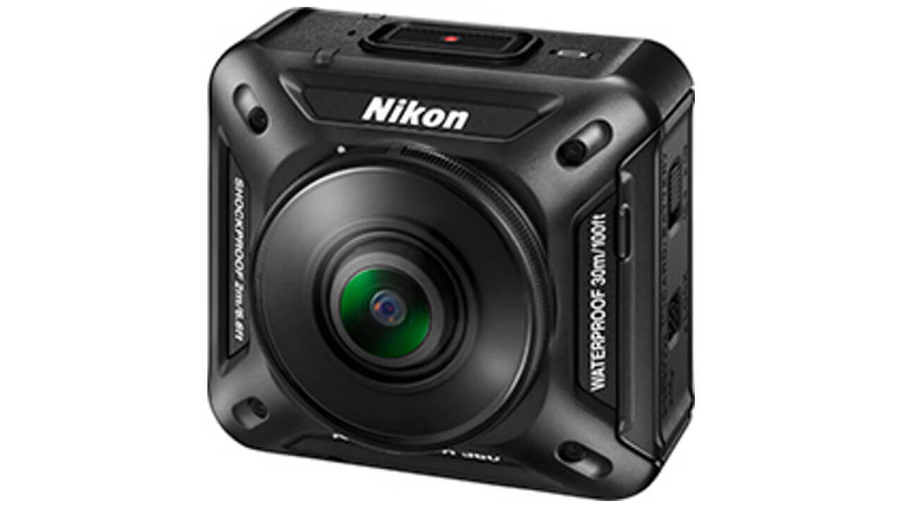Nikon、4K対応全天球アクションカム「KeyMission 360」発表【CES 2016】
