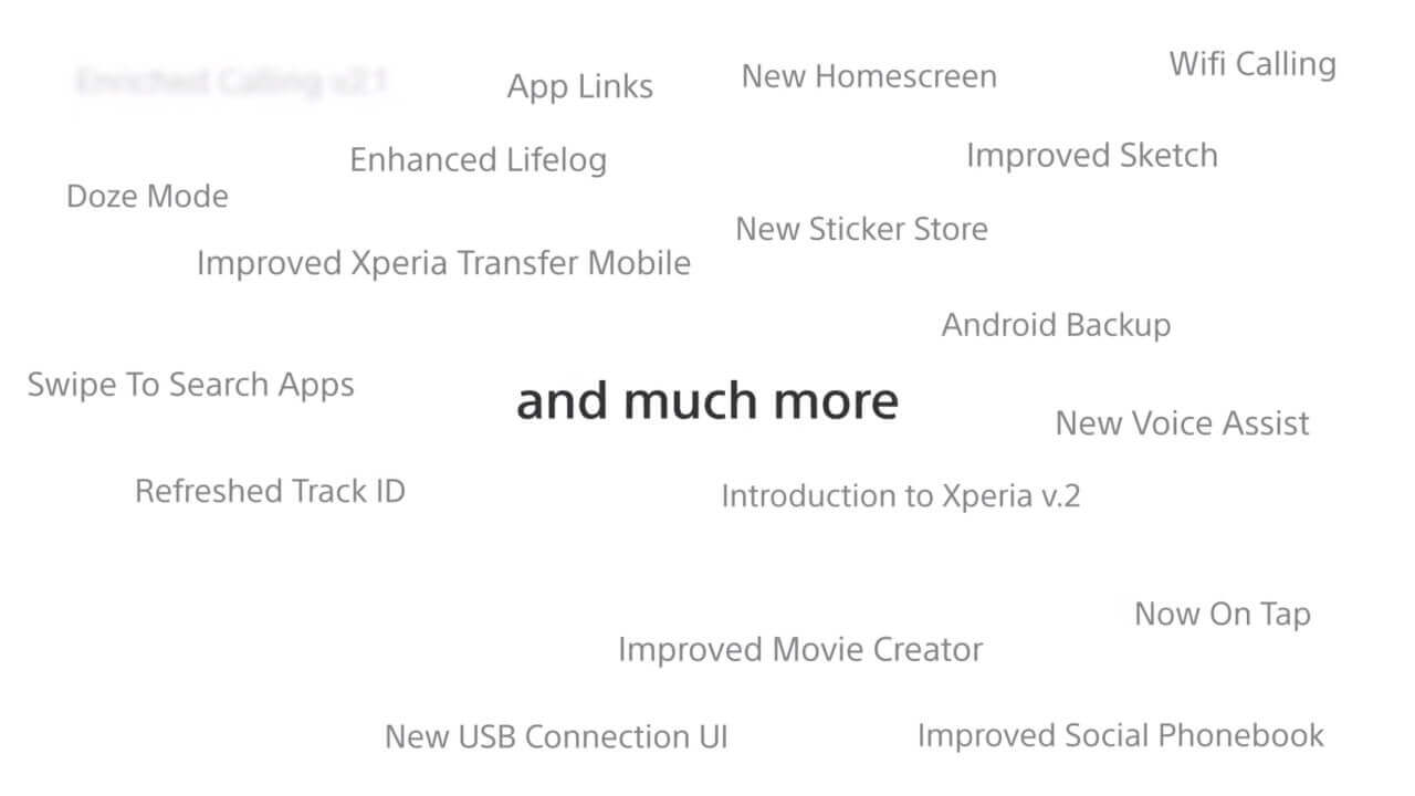XperiaシリーズのAndroid 6.0アップデート追加機能紹介動画公開