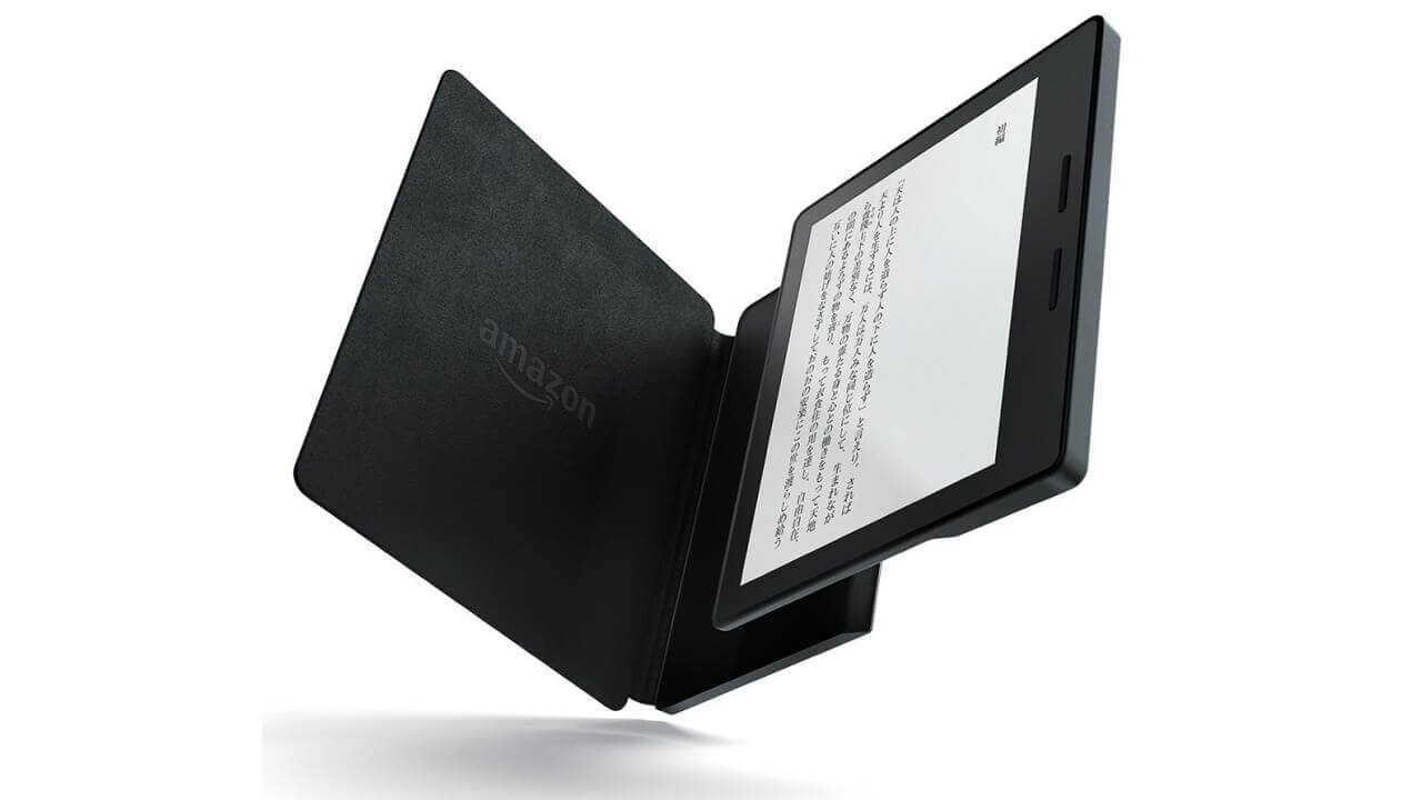 Amazon、バッテリー持続性向上新型電子書籍リーダー「Kindle Oasis」発表