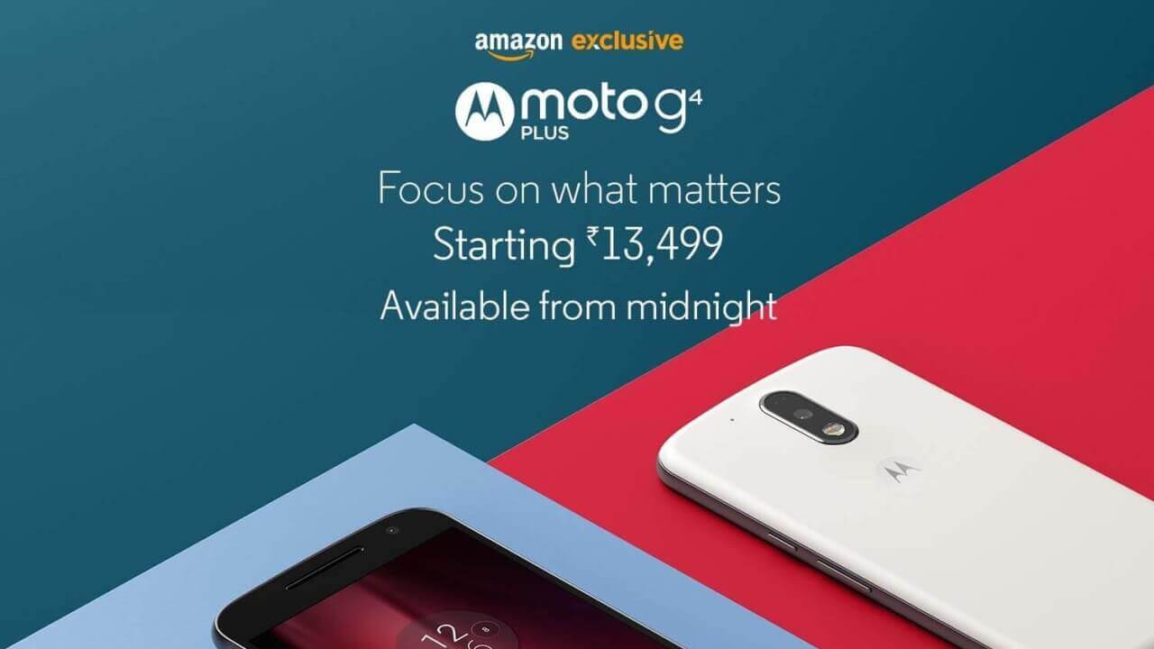 Motorola、新型スマートフォン「Moto G4/G4 Plus」正式発表