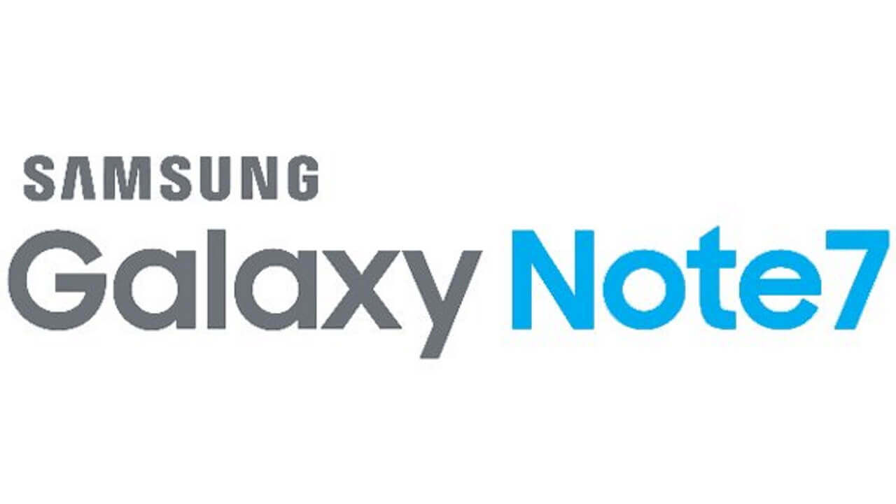 Samsung次期ハイスペック「Galaxy Note7」ロゴ/スペック情報