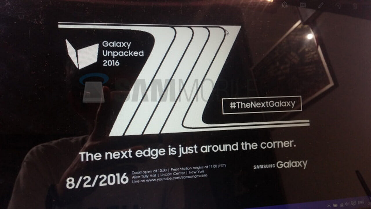 Samsung新製品発表イベント「#TheNextGalaxy」8月2日ニューヨークで開催