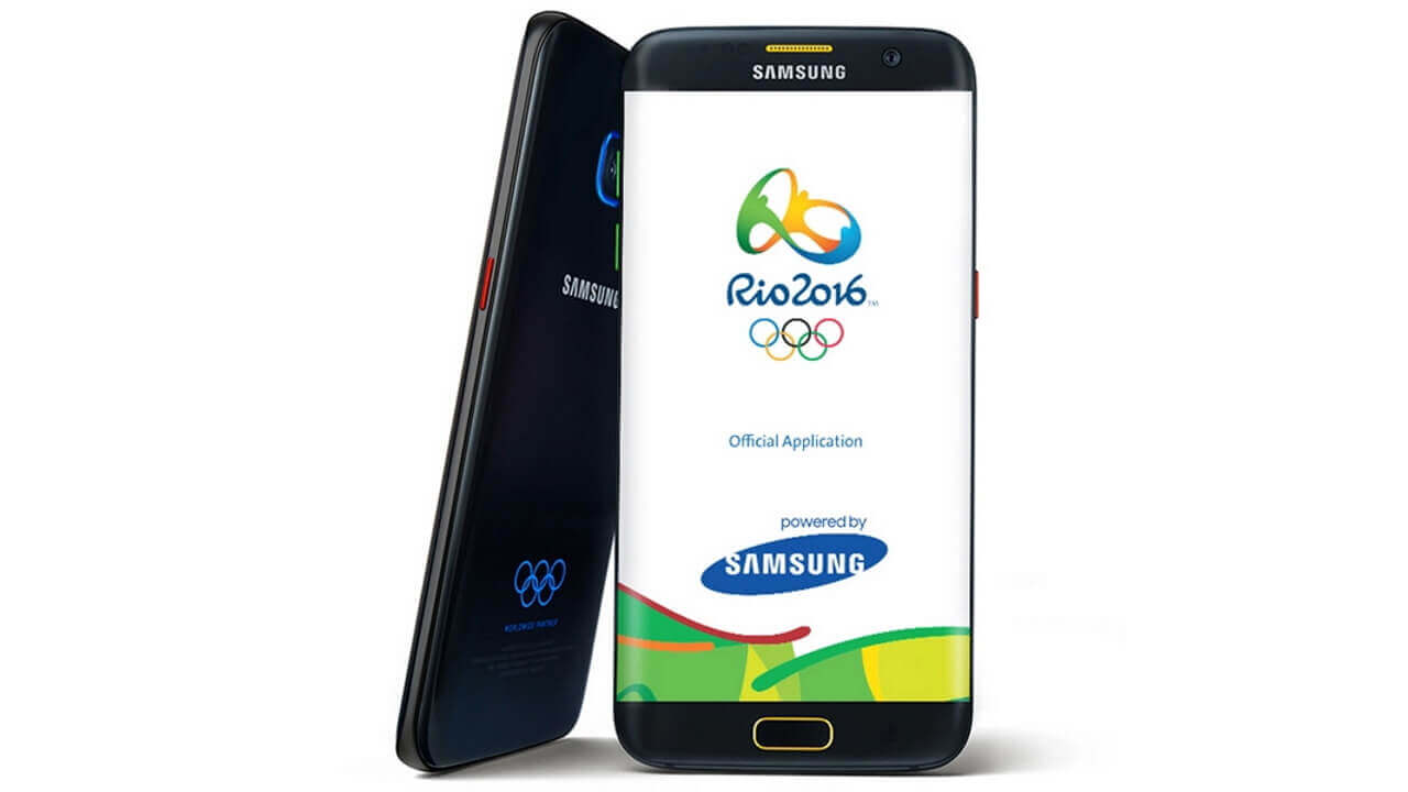 リオオリンピック限定「Galaxy S7 edge Olympic Games Limited Edition」発表