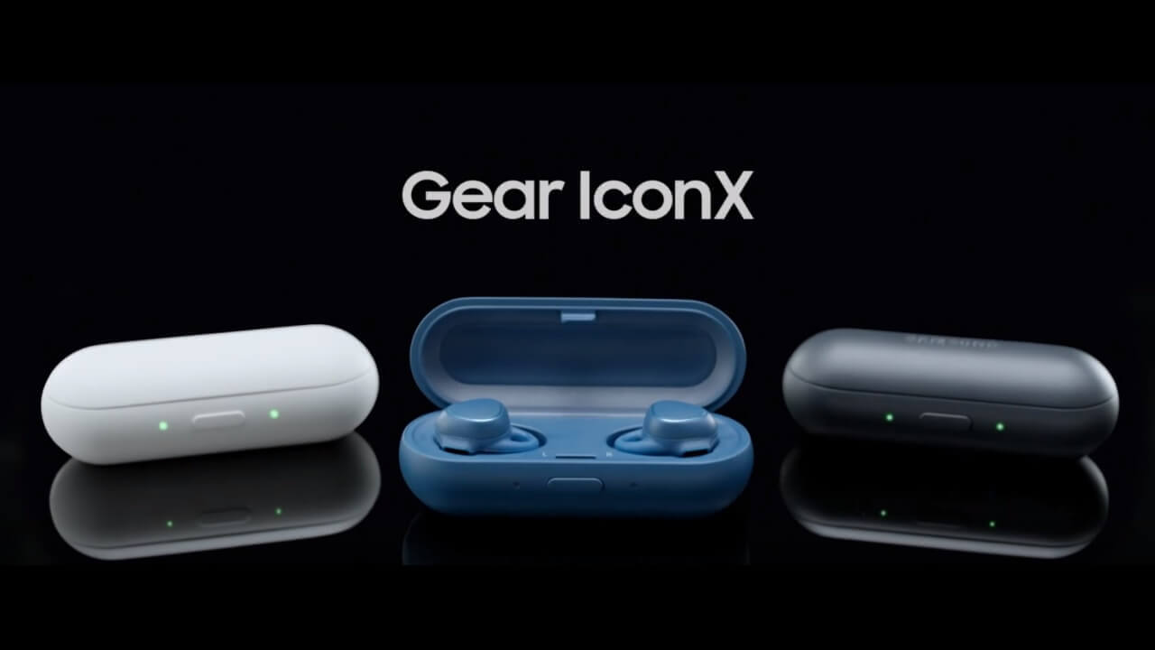Samsung、イヤホン型アクテビティトラッカー「Gear IconX」使い方動画公開