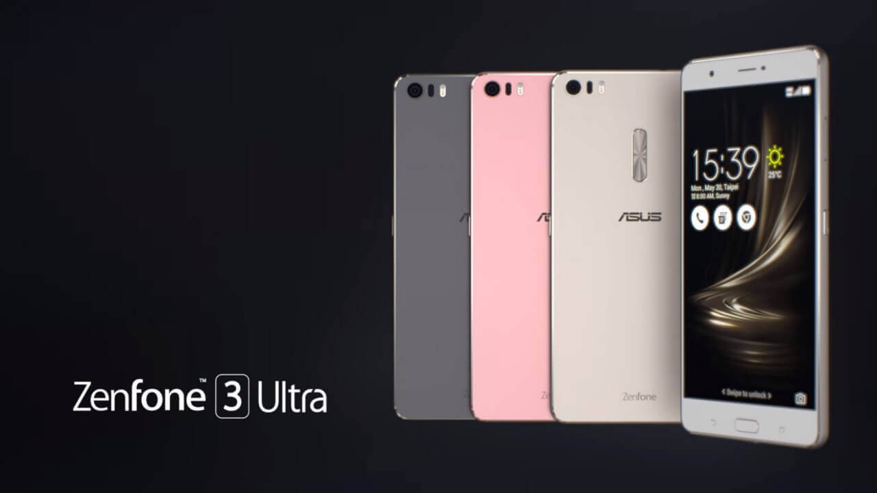 ASUS、「ZenFone 3 Ultra」紹介動画公開