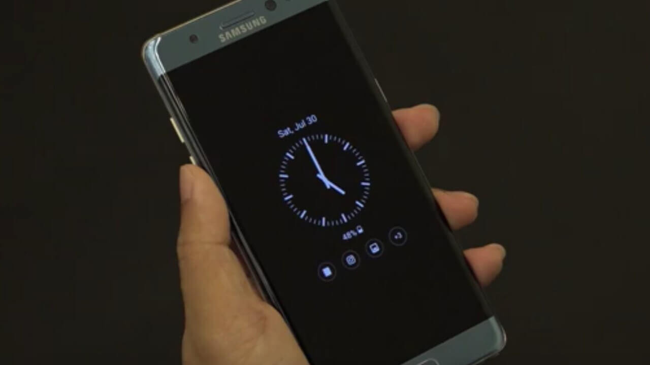 Samsung、「Galaxy Note7」ハンズオン動画公開