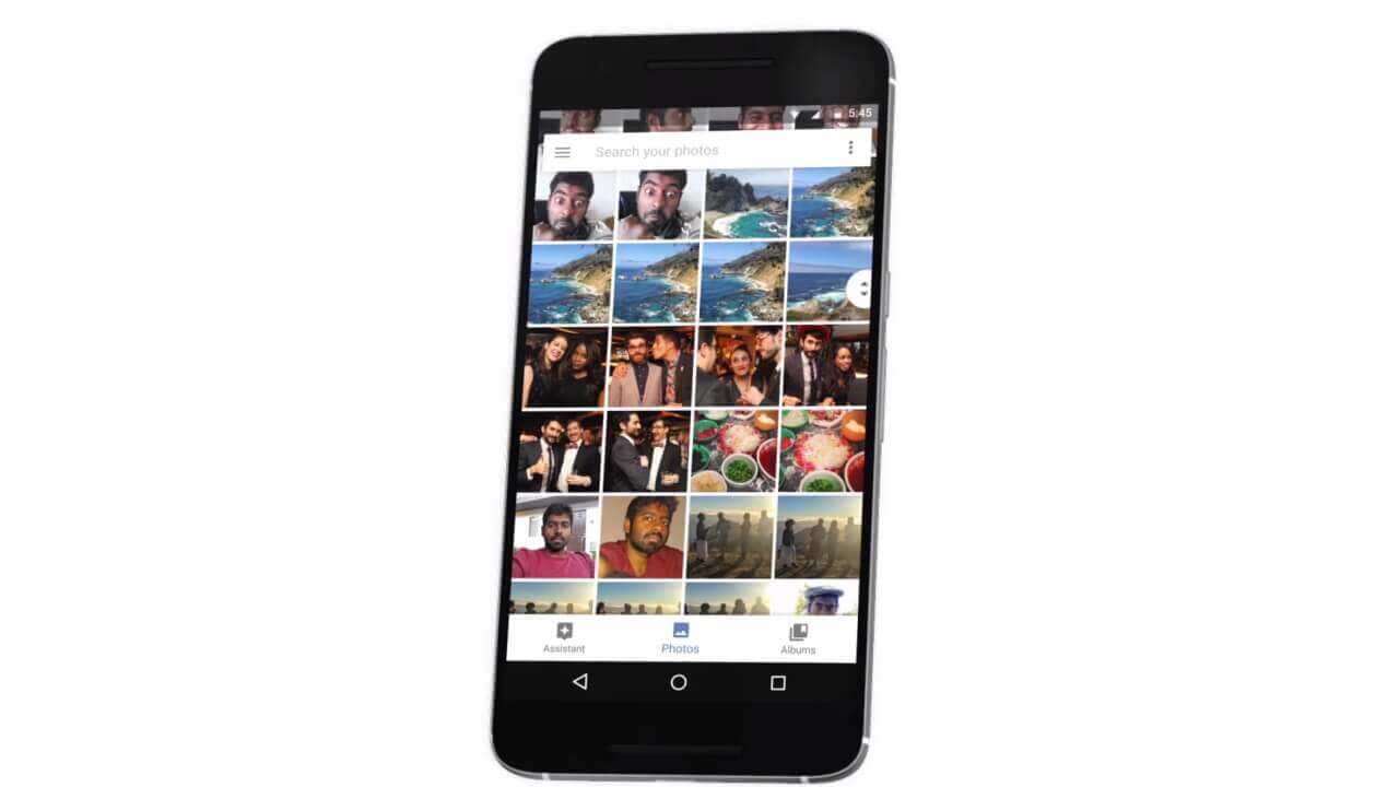「Googleフォト」公式プロモーション動画新型Nexus使用？