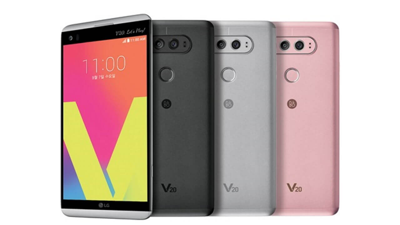 カメラ/オーディオ強化Android 7.0搭載新型「LG V20」正式発表