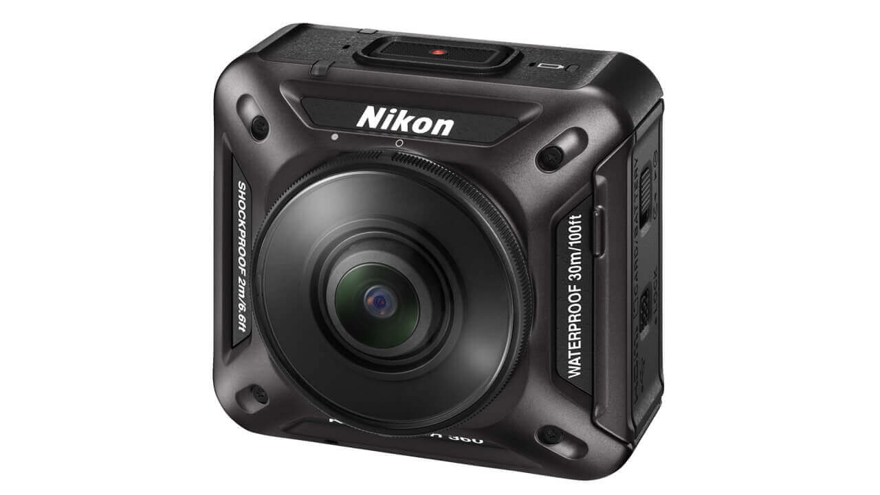 4K対応全天球カメラ「Nikon KeyMission 360」10月28日国内発売