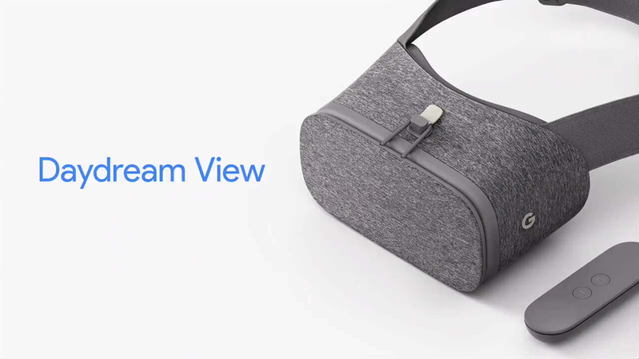 Google、Android 7.0対応VRヘッドセット「Daydream View」発表