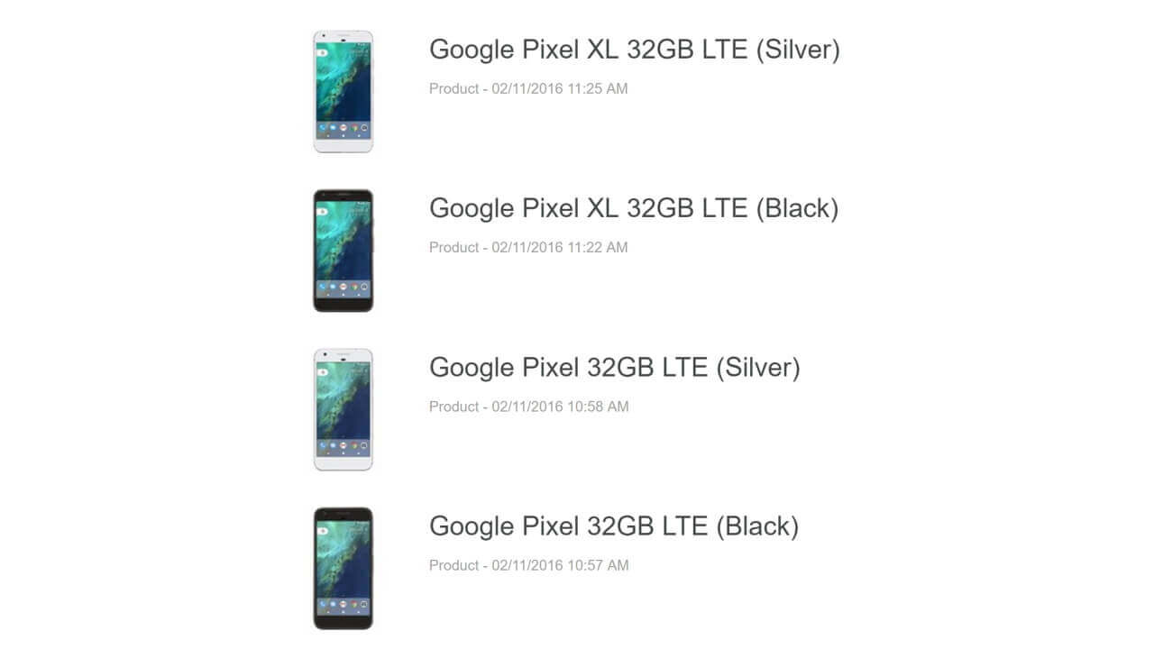 香港Uniqbe.com、「Pixel/Pixel XL（北米モデル）」発売