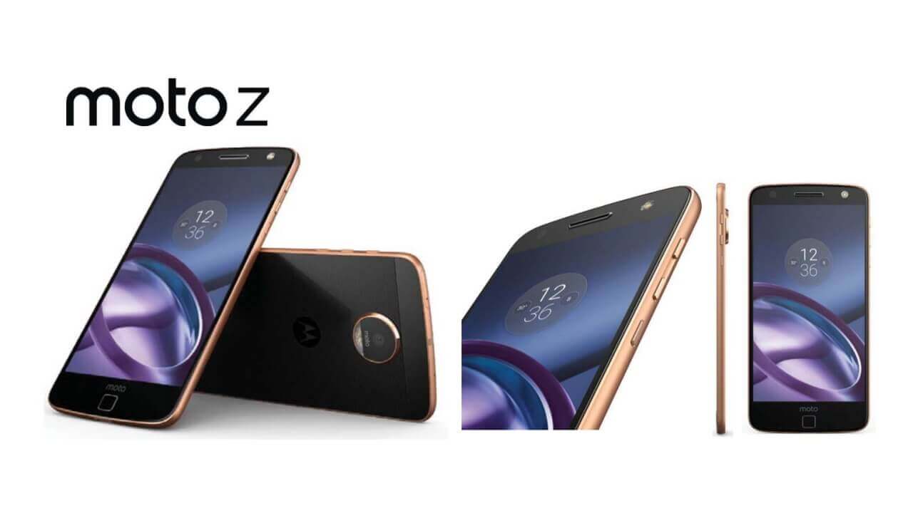 Motorola、国内版「Moto Z」新色ブラックゴールド1月下旬発売