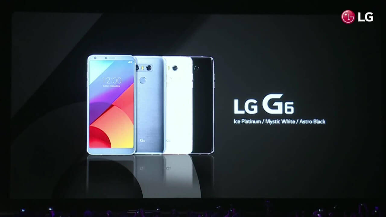 Google アシスタント対応FullVisionディスプレイ「LG G6」発表【MWC 2017】