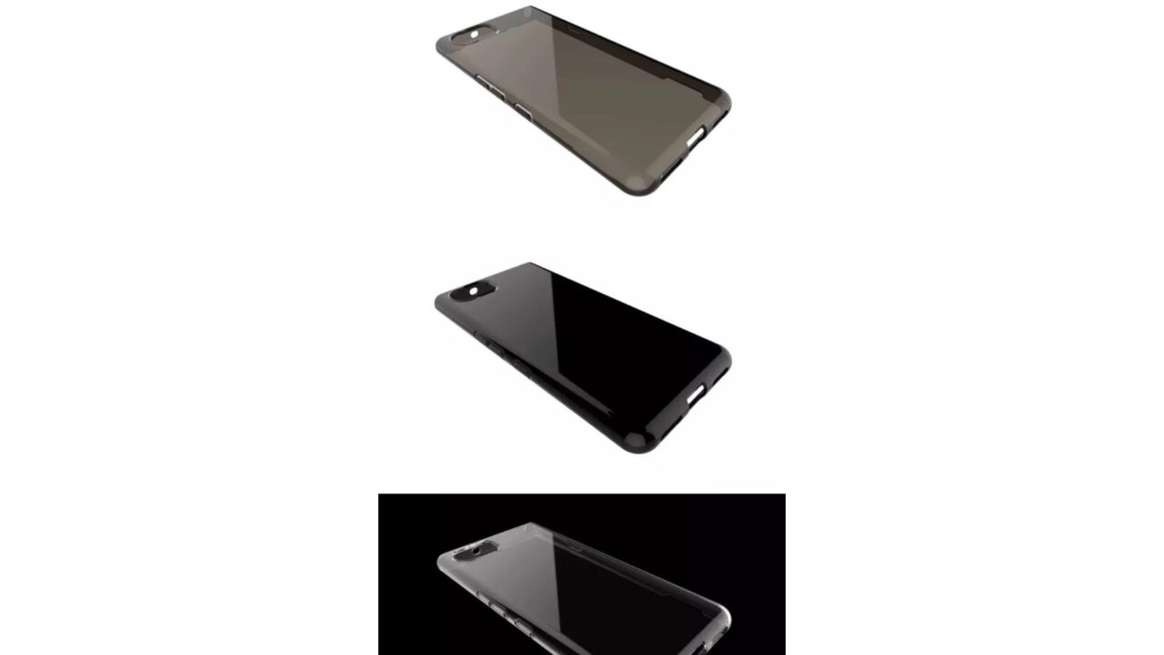 「BlackBerry KEYone」用TPUケースサンプル画像