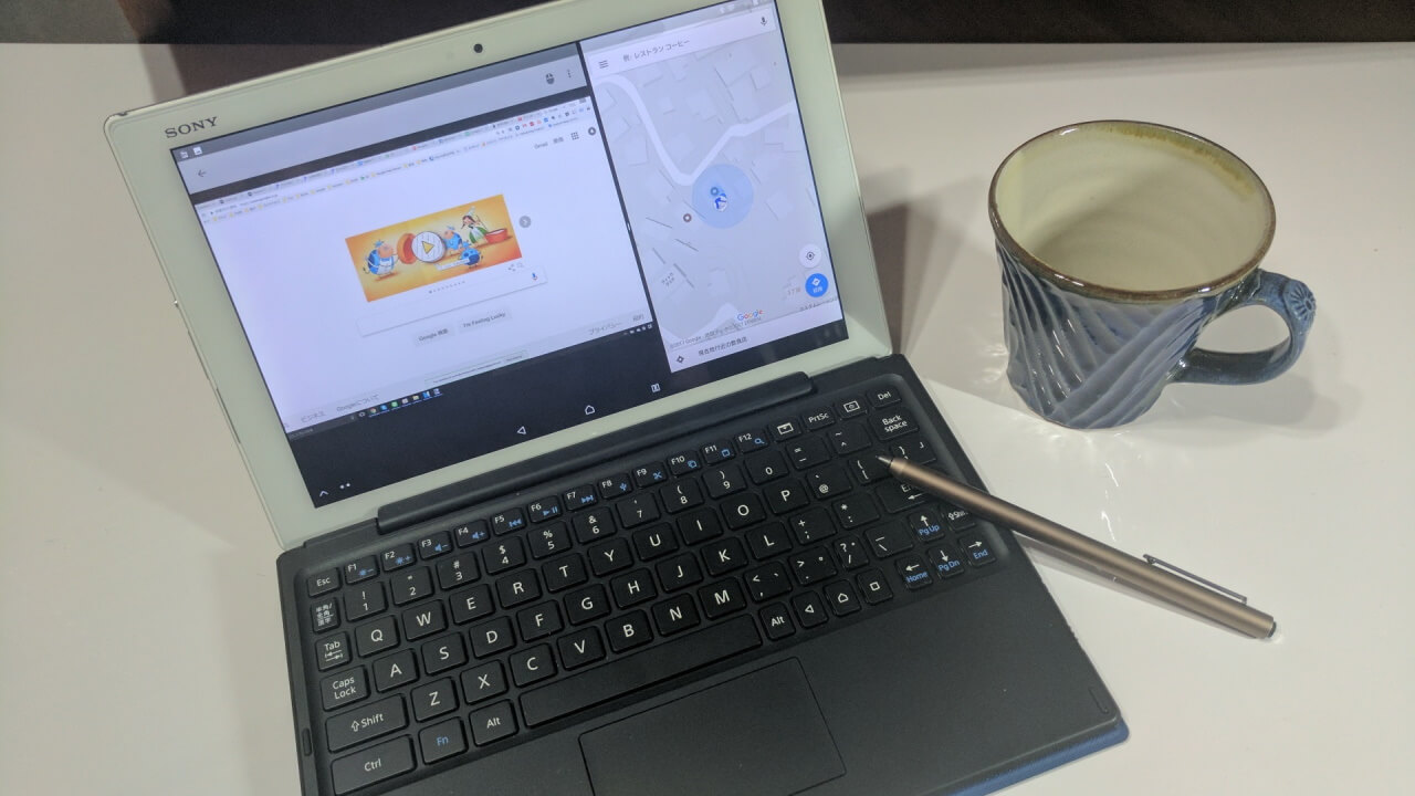 Xperia Z4 Tablet+BKB50「Chrome リモートデスクトップ」日本語入力できない？