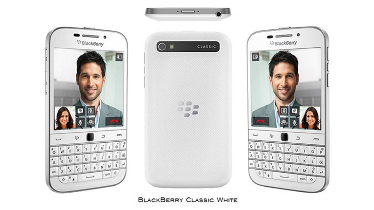FOX、「BlackBerry Classic」ホワイト数量限定再発売