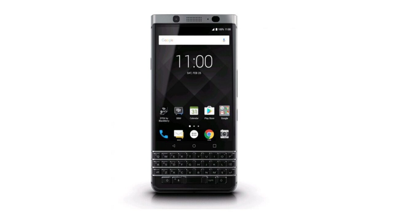 FOX、「BlackBerry KEYone」69,800円で6月29日国内発売