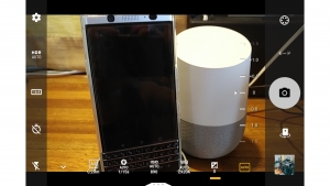 「BlackBerry カメラ」シャッター音について【KEYone Tips】
