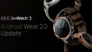 ASUS、「ZenWatch 3」Android Wear 2.0アップデート開始