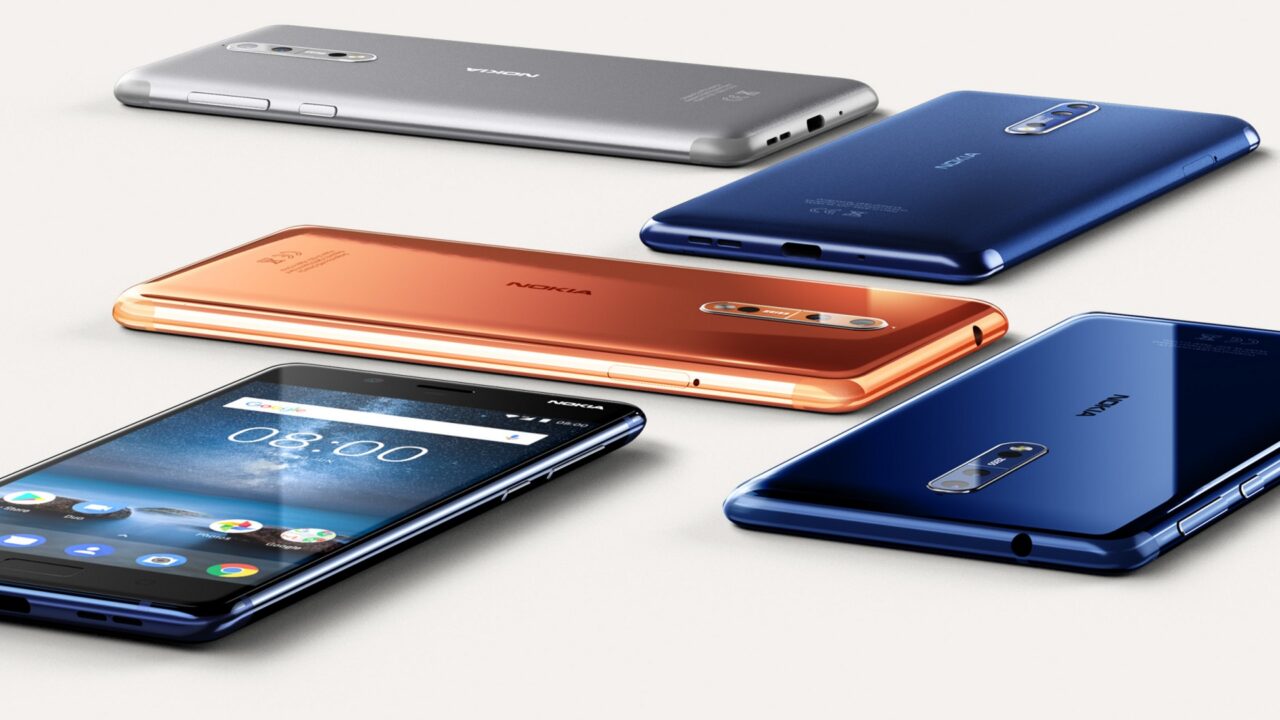 ハイエンドフラッグシップ「Nokia 8」正式発表