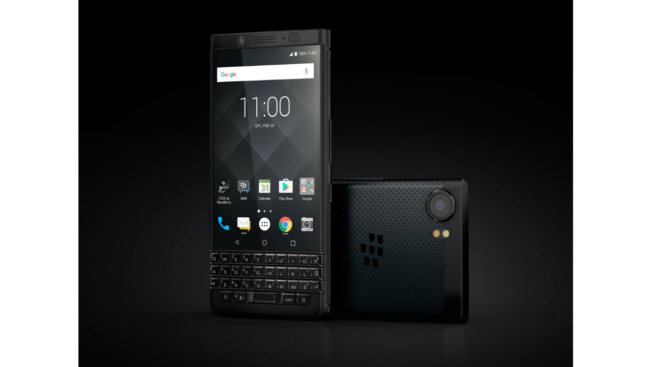 「BlackBerry KEYone BLACK EDITION」イントロ動画公開