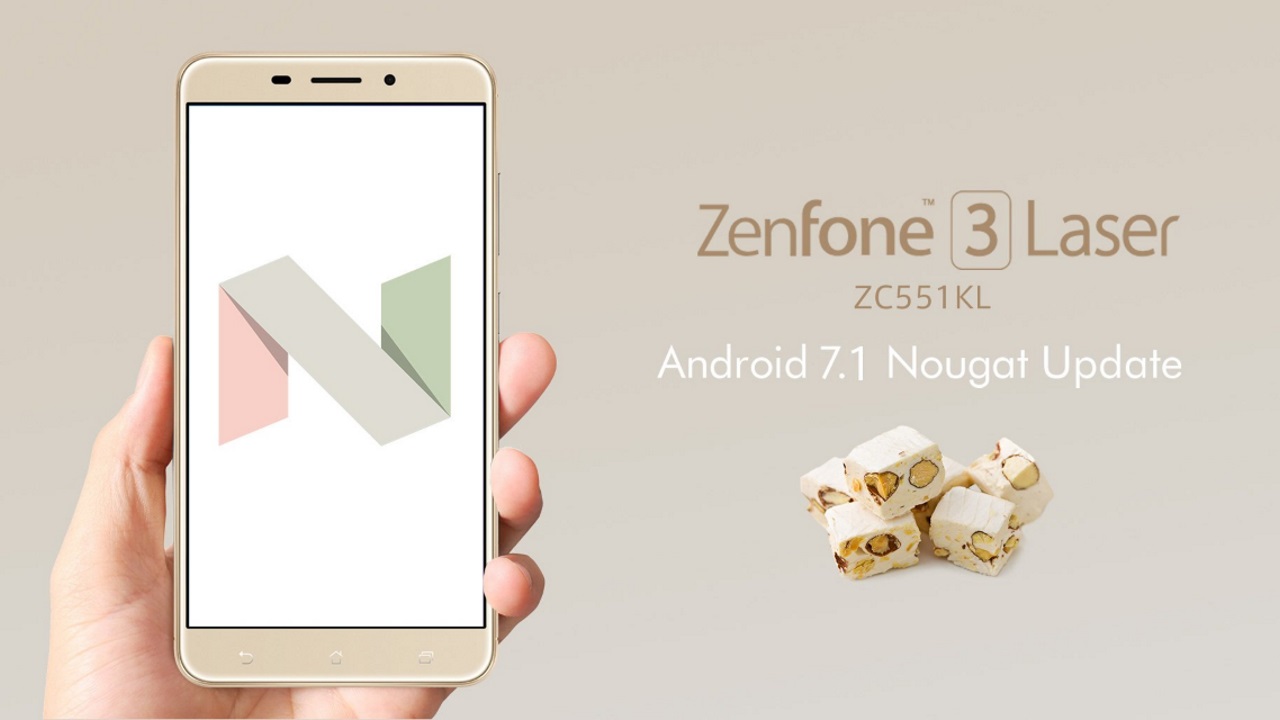 国内版「ZenFone 3 Laser（ZC551KL）」Android 7.1アップデート配信開始