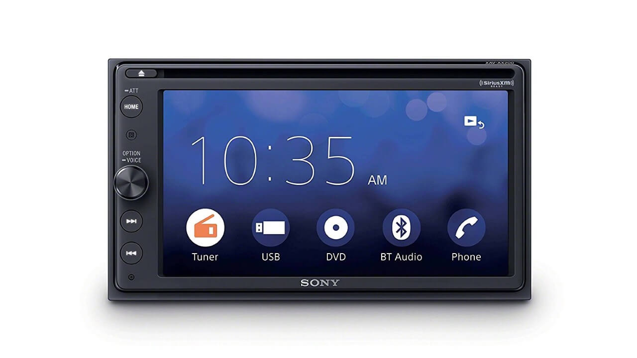 Andoid Autoカーオーディオ「Sony XAV-AX200」米Amazonで10%引き
