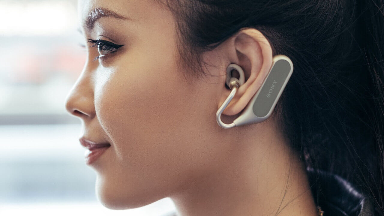 耳をふさがないワイヤレスイヤホン「Xperia Ear Duo」発売