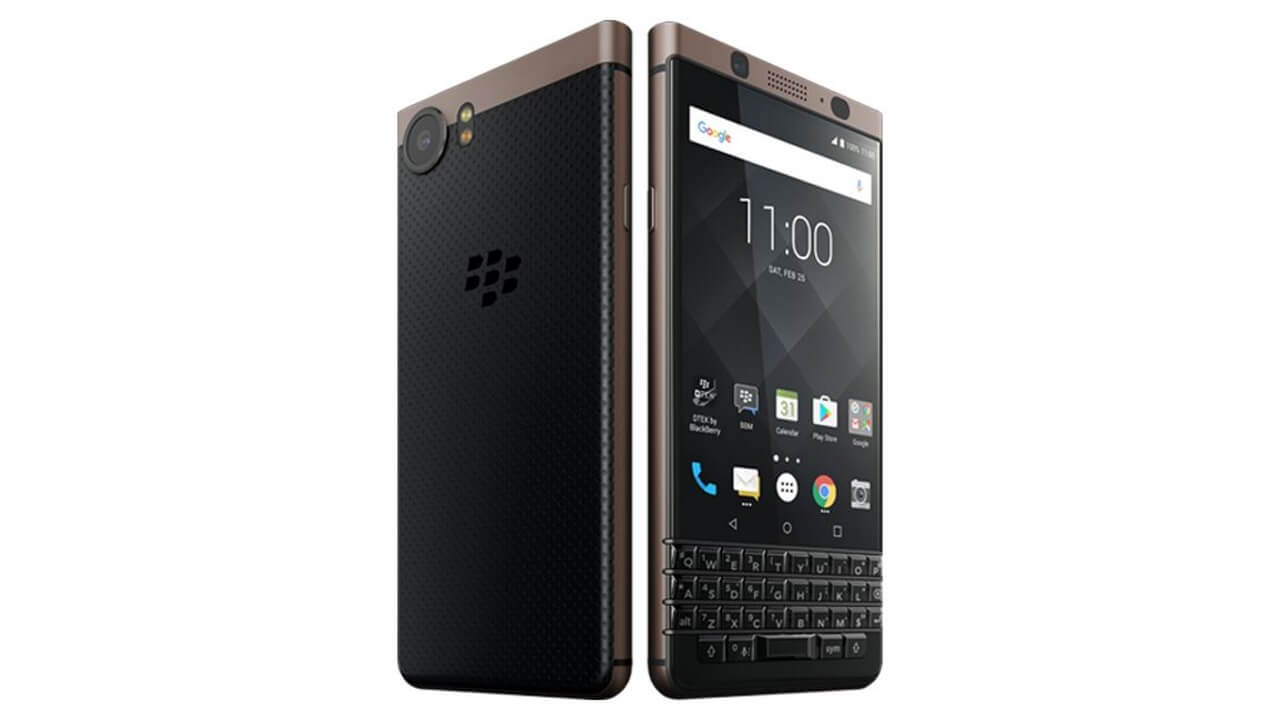 UAEで「BlackBerry KEYone Bronze Edition」発売