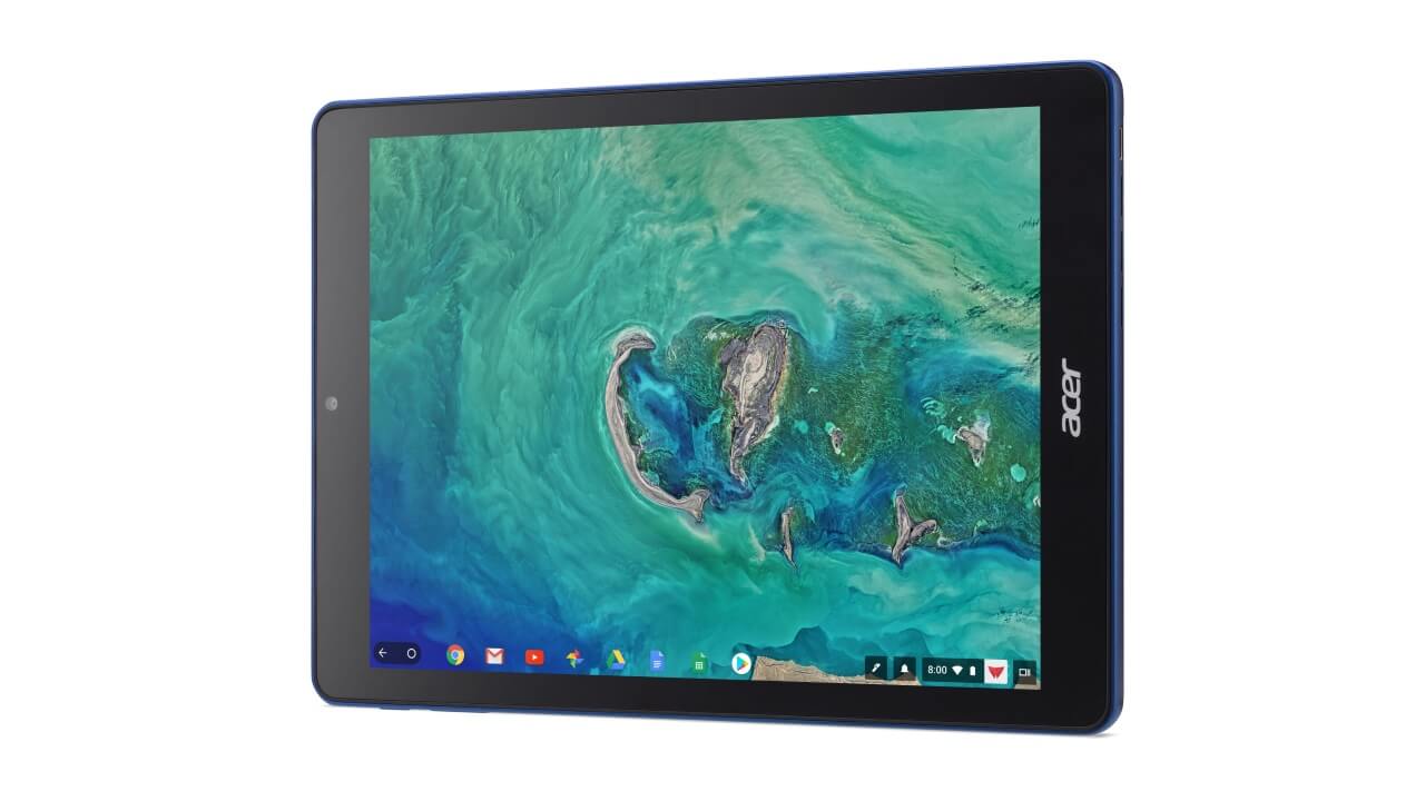 Acer、ChromeOSタブレット「Chromebook Tab 10」発表