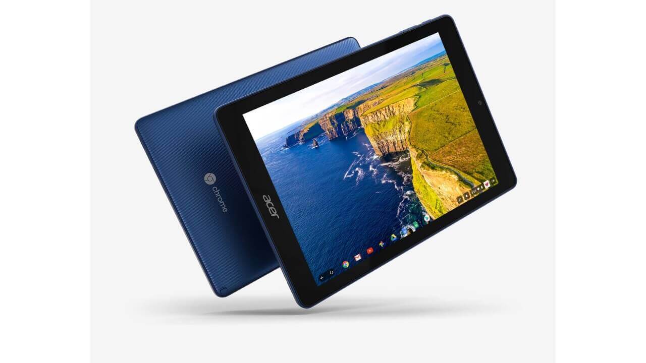 Acer、ChromeOSタブレット「Chromebook Tab 10」製品ページ公開