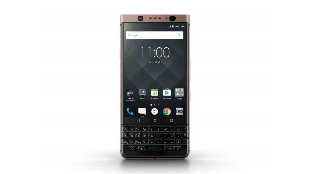 より安価に輸入できる「BlackBerry KEYone Bronze Edition」ebay登場