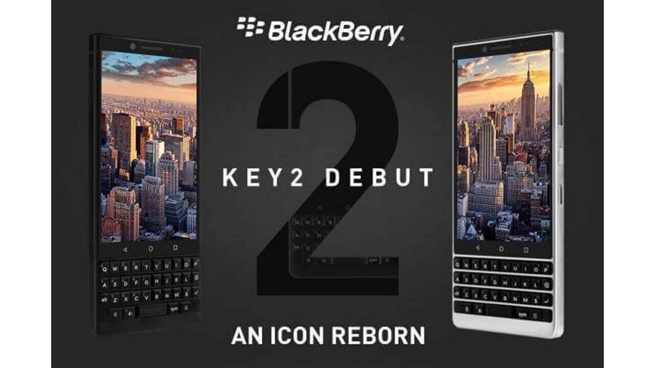 国内版「BlackBerry KEY2」9月7日発売決定