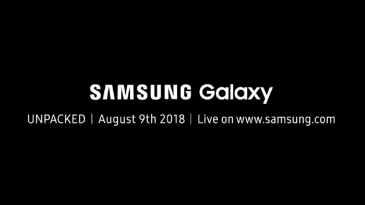 Samsung、次世代Note発表イベント「Galaxy Unpacked 2018」8月9日開催