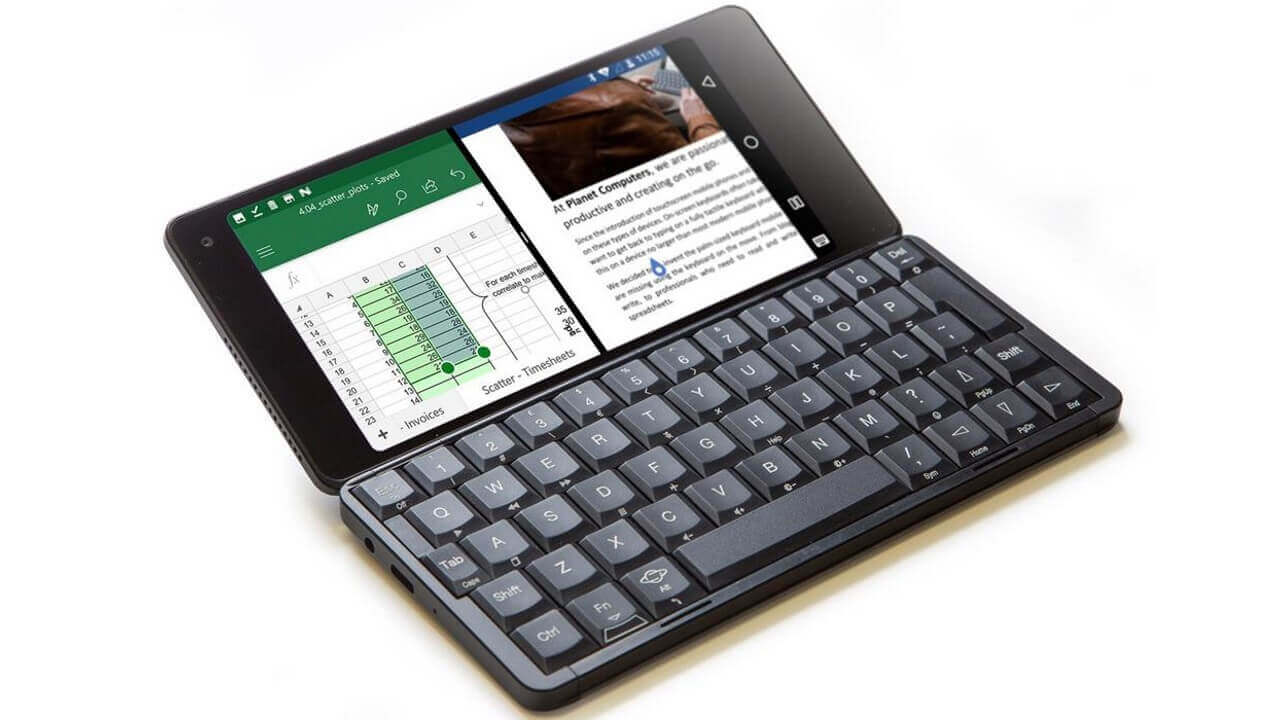 Cloveにクラムシェル型Android「Gemini PDA」入荷