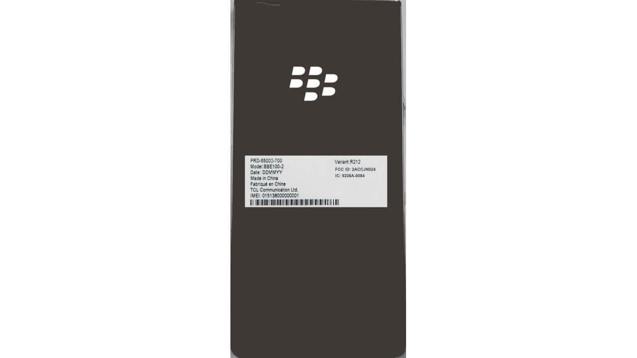「BlackBerry KEY2 LE（BBE100-2）」PTCRB認証取得