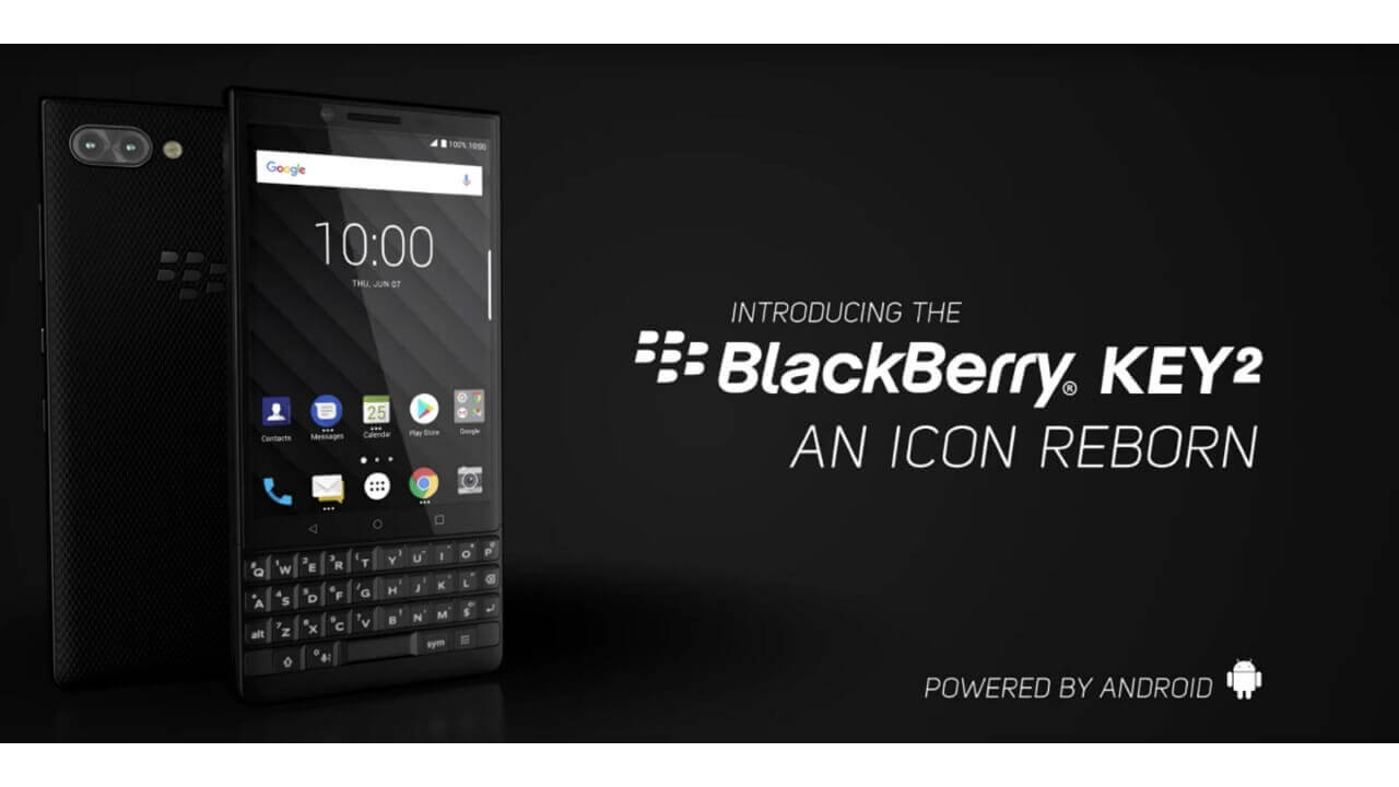 1ShopMobileに「BlackBerry KEY2」デュアルSIMモデル入荷