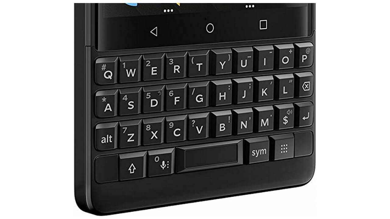 米国で「BlackBerry KEY2」発売