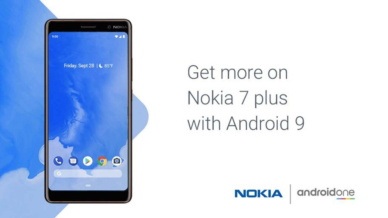 「Nokia 7 Plus」Android One初Android 9 Pie配信