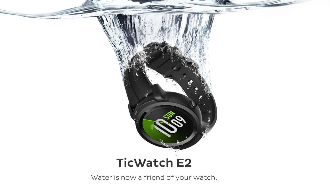 Mobvoi、未発表Wear OSウォッチ「TicWatch E2」特設ページ公開