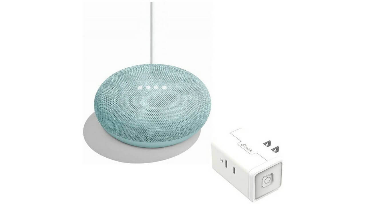 楽天ビックで「Google Home Mini」アクア+スマートプラグが5,378円