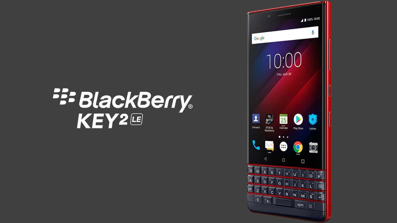 英Amazon、日本直送対応デュアルSIM「BlackBerry KEY2 LE」Atomic予約開始