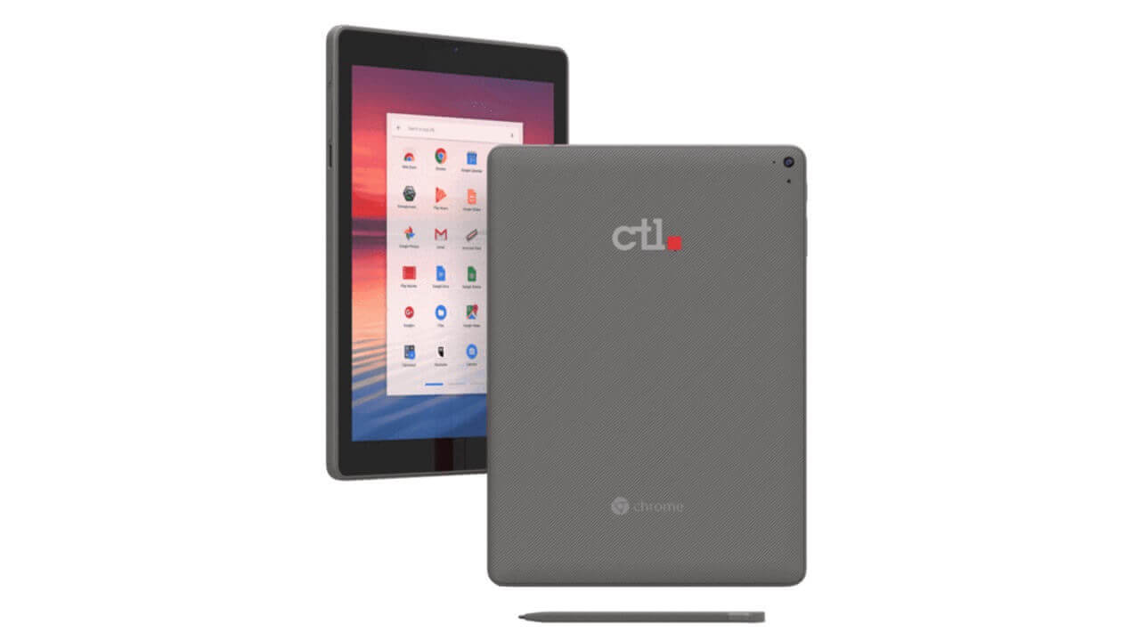 CTL、タブレット「Chromebook Tab Tx1」発表