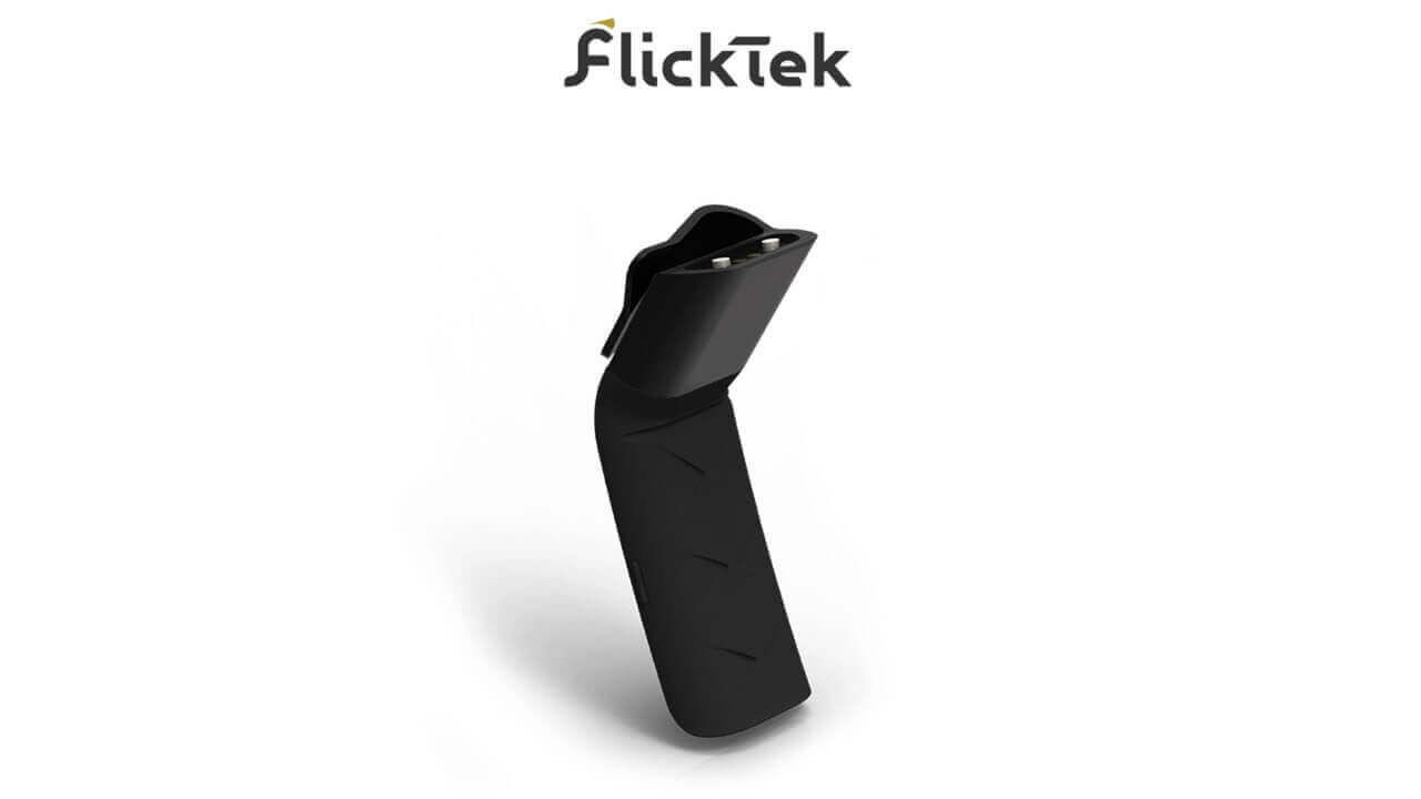 画面タッチ不要片手ジェスチャーWear OS操作「Flicktek Clip」発売