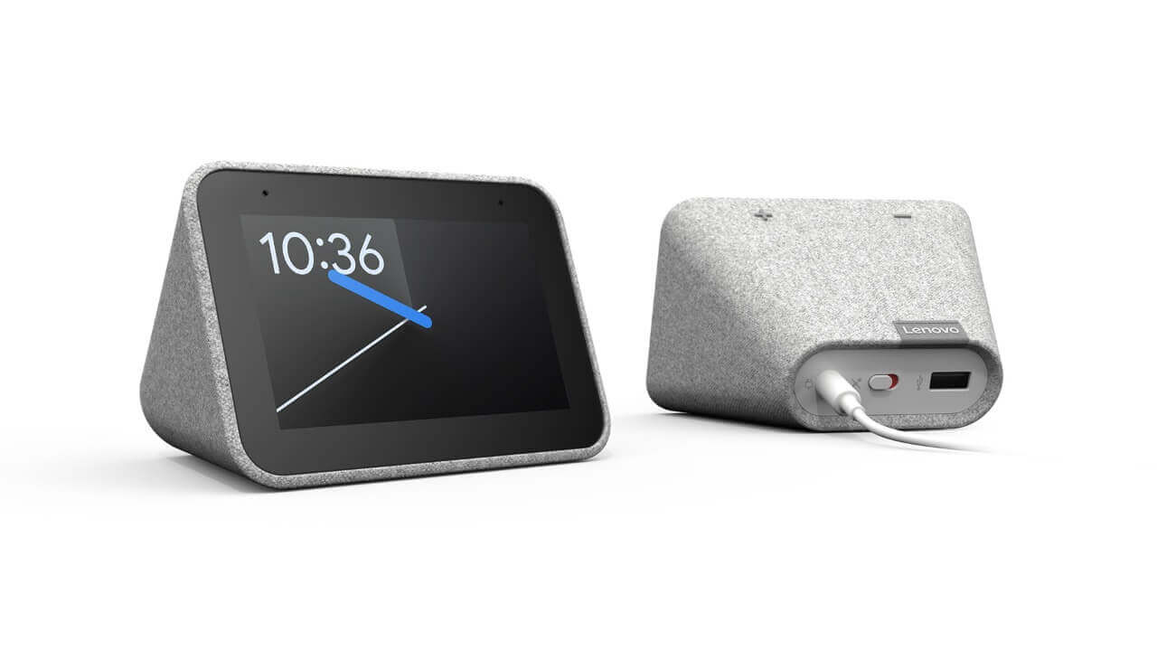 Lenovo、Googleアシスタント搭載目覚まし「Smart Clock」発表