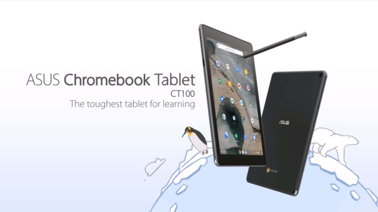 「ASUS Chromebook Tablet C100」プロモ動画公開