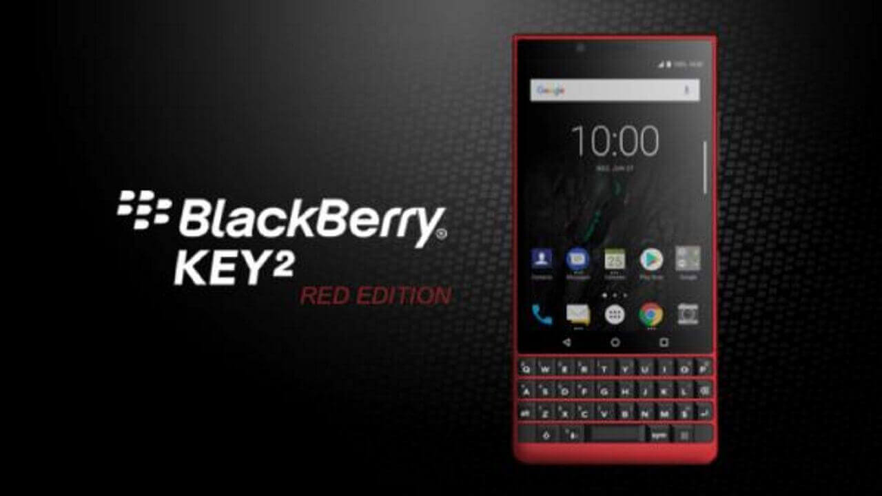 FOX、100台限定「BlackBerry KEY2 Red Edition」4月4日0時より予約開始