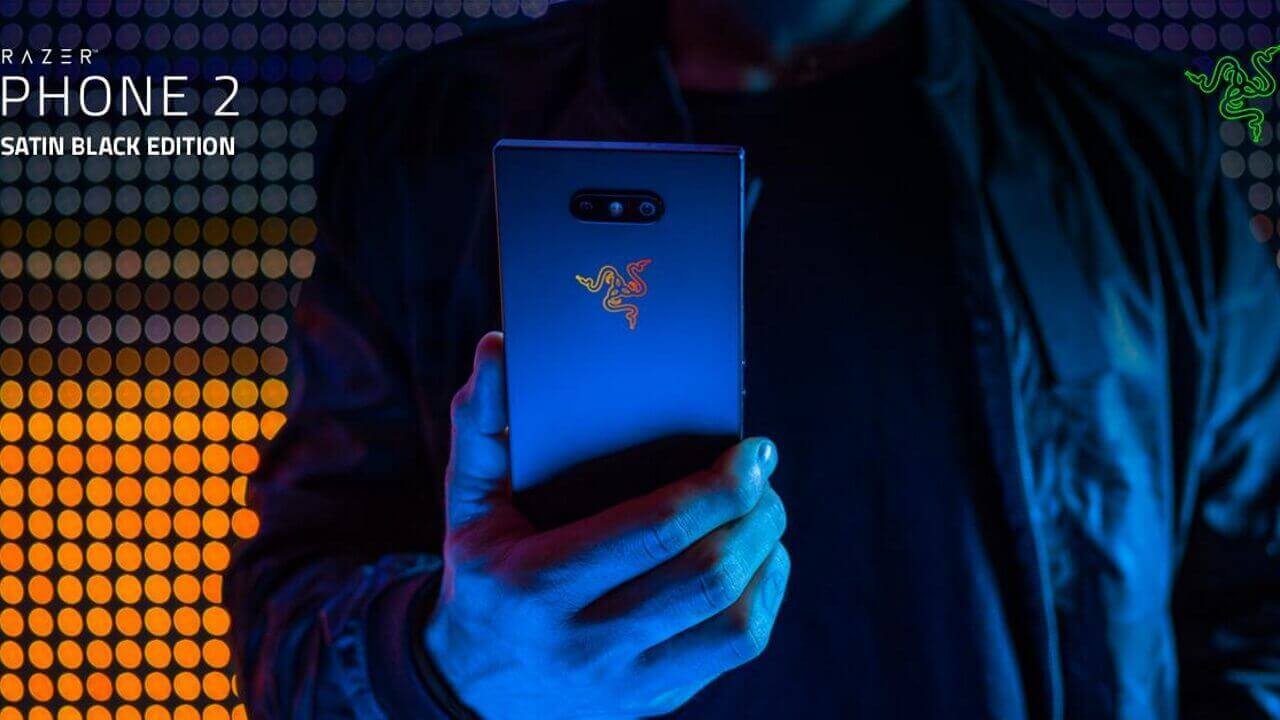 マット仕様「Razer Phone 2 Satin Black Edition」米国限定発売