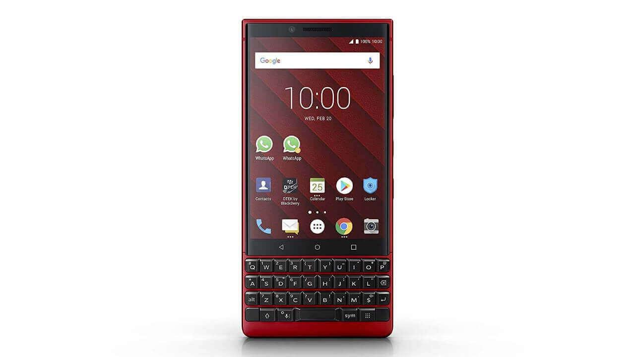 「BlackBerry KEY2 Red Edition」伊Amazonから直輸入可能に